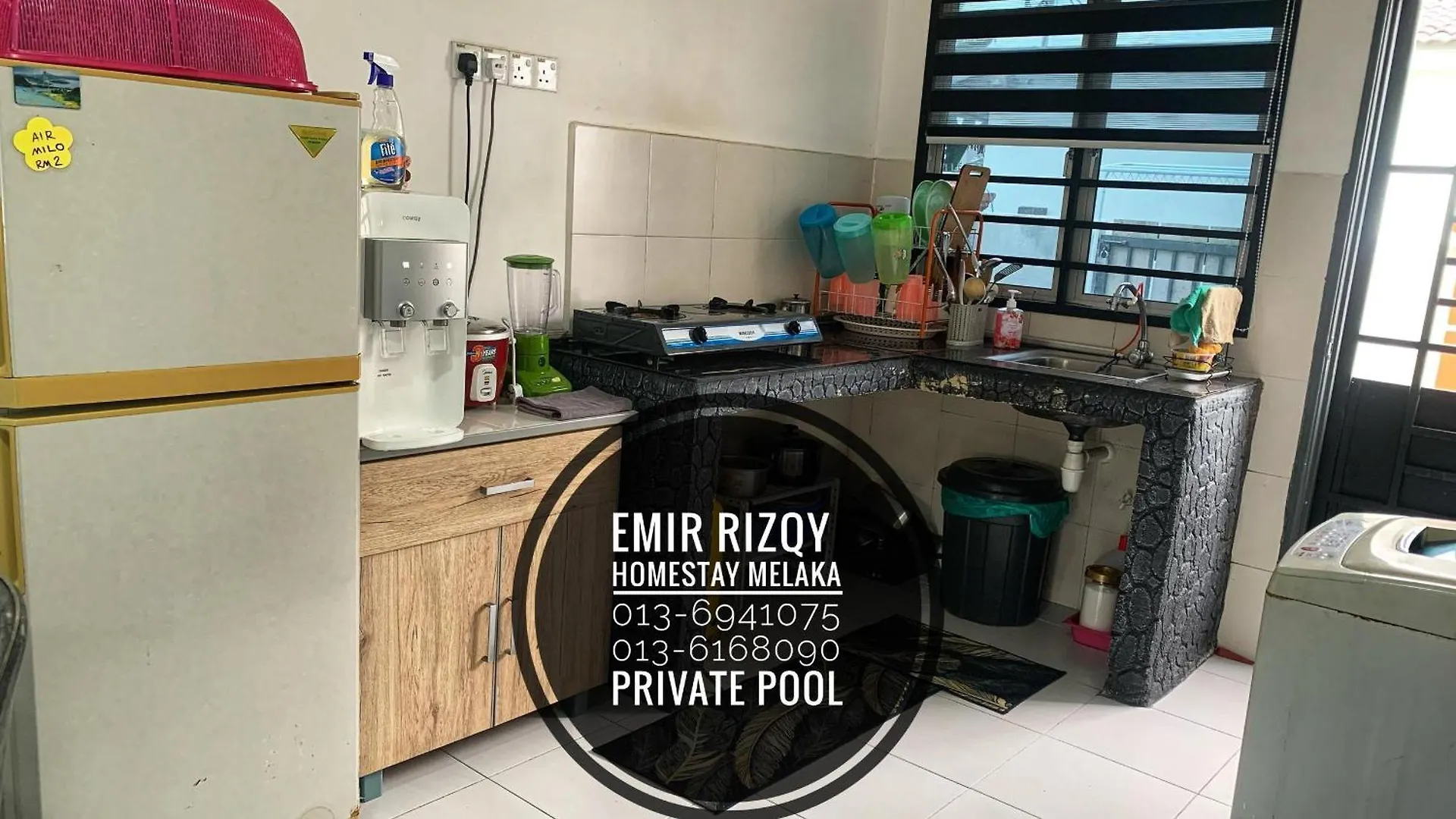 Emirrizqy Homestay Melaka contacts